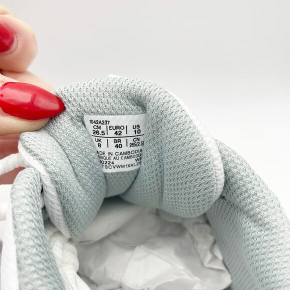 ASICS Womens GEL-Dedicate 8 Tennis Shoes US 10 M EU 42 White Silver Athletic NIB - Picture 12 of 12